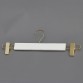 Wooden Skirt Hanger With Latch White